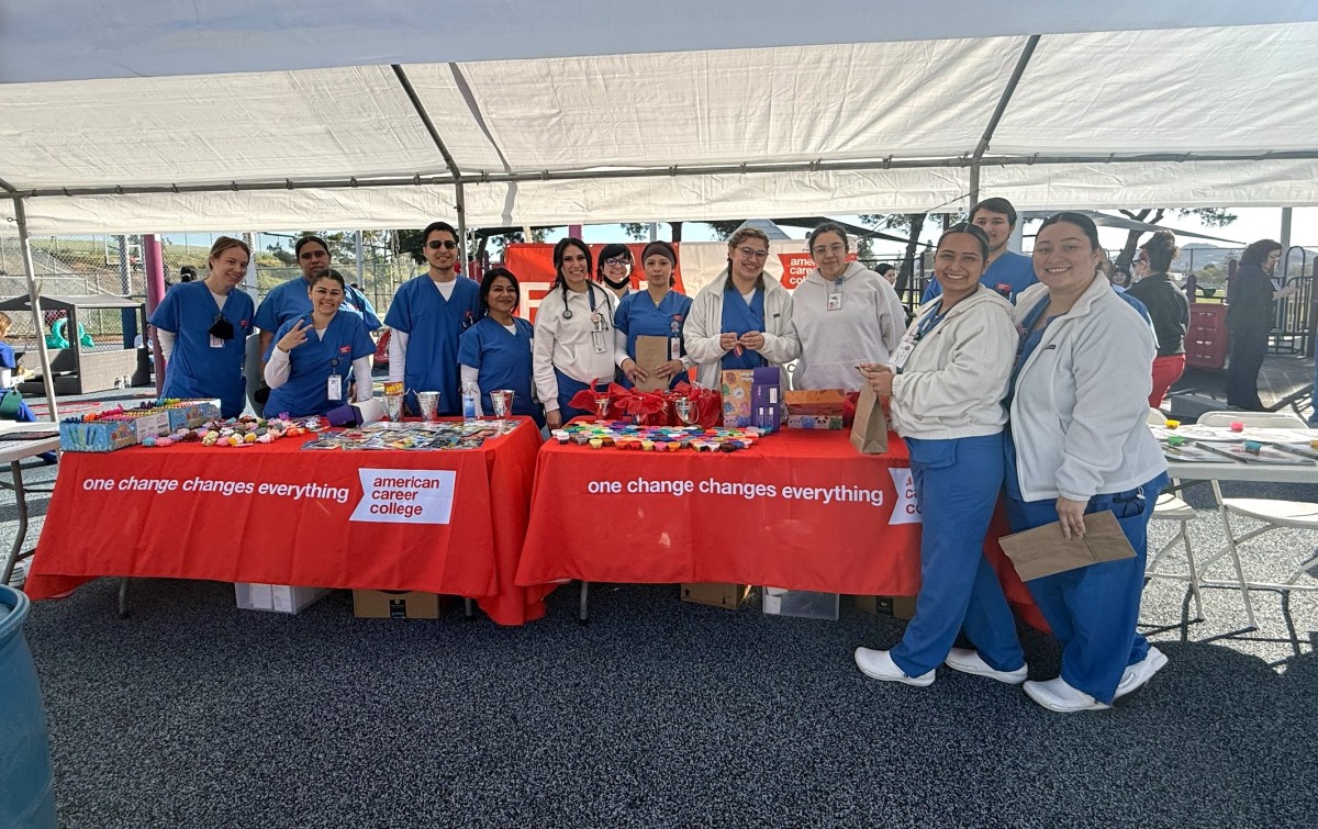ACC-Ontario VN Students Support Community Wellness at Corona YMCA Healthy Kids Day